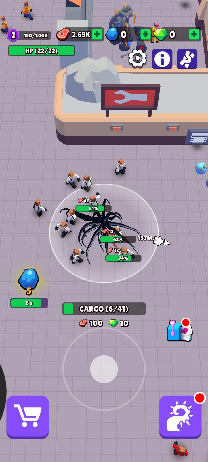 毒液生存无限钻石版 v3.0.55