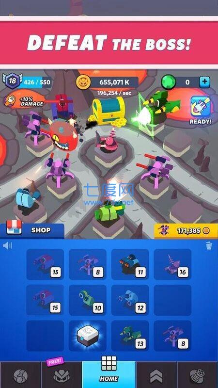 机器人塔防中文版