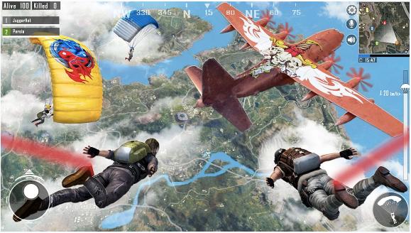 跳伞反恐吃鸡游戏官方版图片1