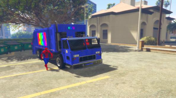 蜘蛛侠垃圾车 v1.0