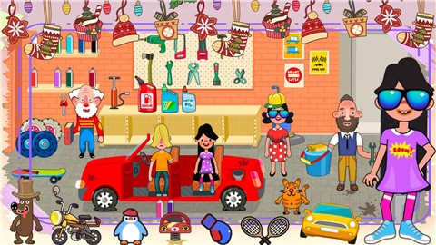 落樱生活小镇  v1.0