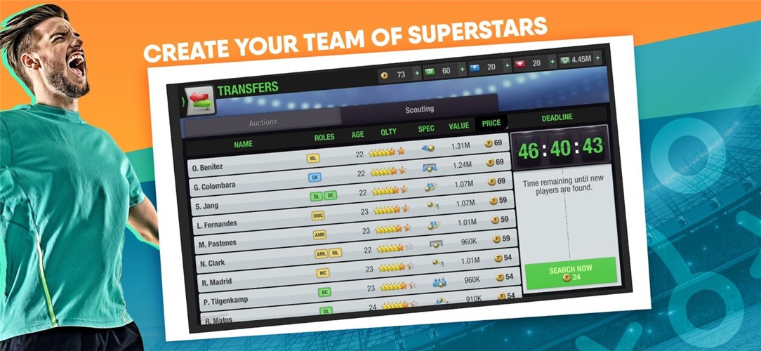 顶级阵容足球经理 2021-02-24 16:05