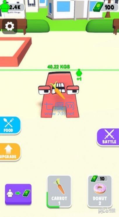 字母表吃货英雄游戏