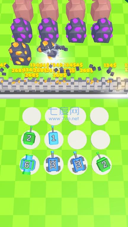 地雷炮塔3D游戏MineTurrets