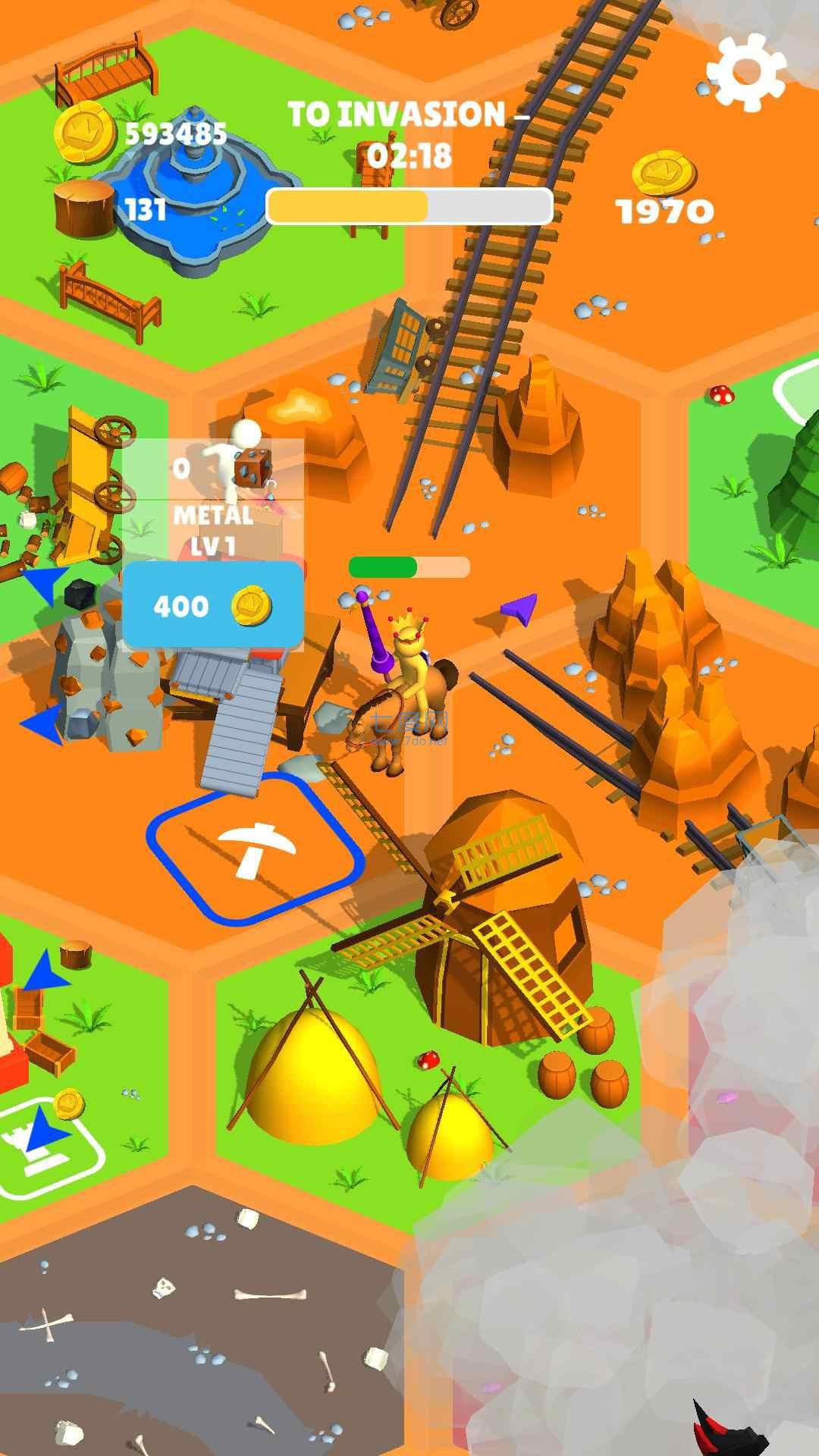 我的土地国王后卫游戏