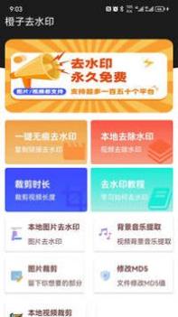 橙子去水印 v3.0.5
