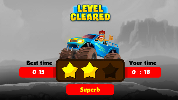 怪兽赛车手游(怪兽赛车的横版闯关) v1.0 安卓版