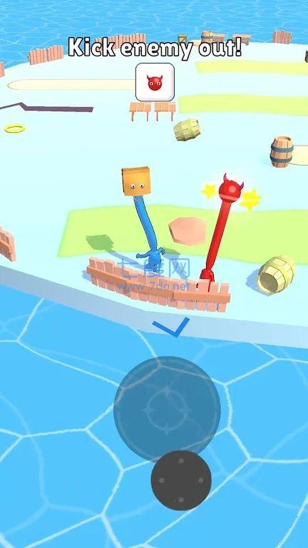 颈部对抗3D游戏