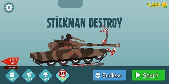 Stickman Destroy(火柴人破坏) v1.3 安卓版