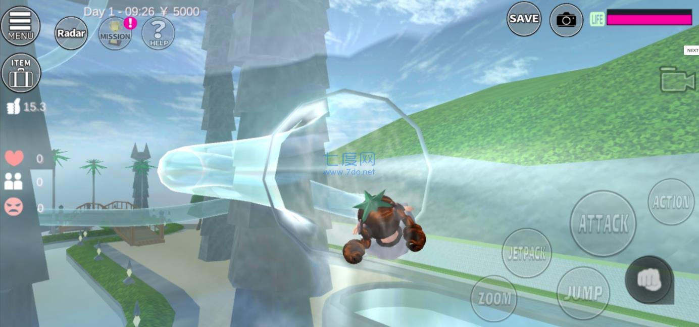 新版的樱花校园模拟器 1.039.55