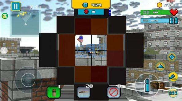 像素战地无尽射击游戏