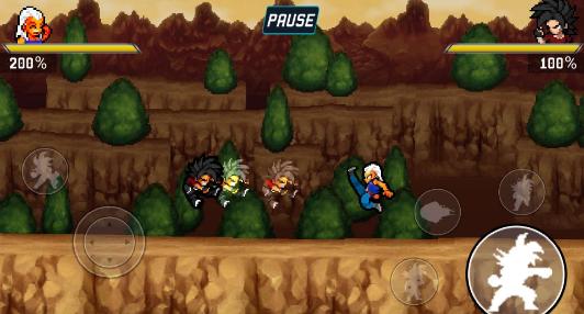 像素龙珠赛亚人格斗游戏