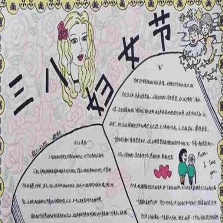 2021三八妇女节手抄报图片 v1.0