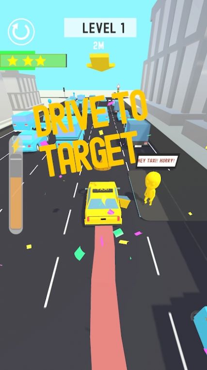 快点出租车游戏官方版(Hurry up! Taxi!) 截图1