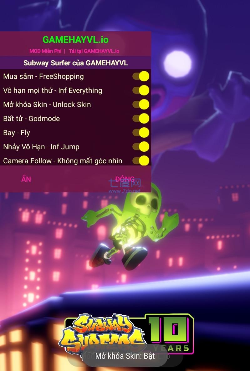 地铁跑酷黑客菜单 v4.01.0