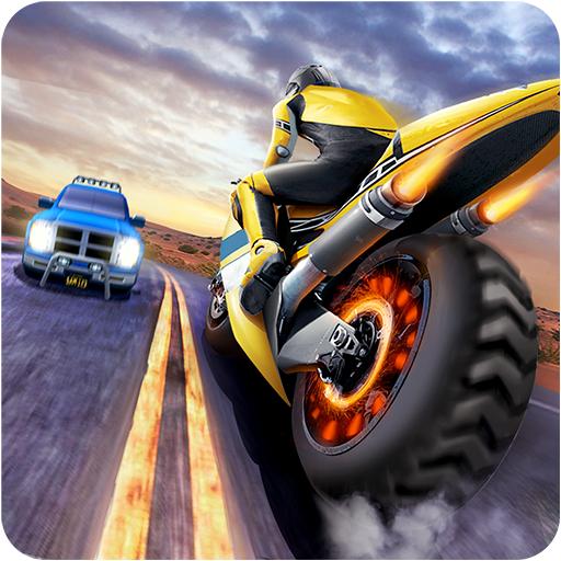 公路摩托骑手