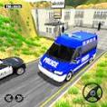 警察面包车驾驶警车模拟器