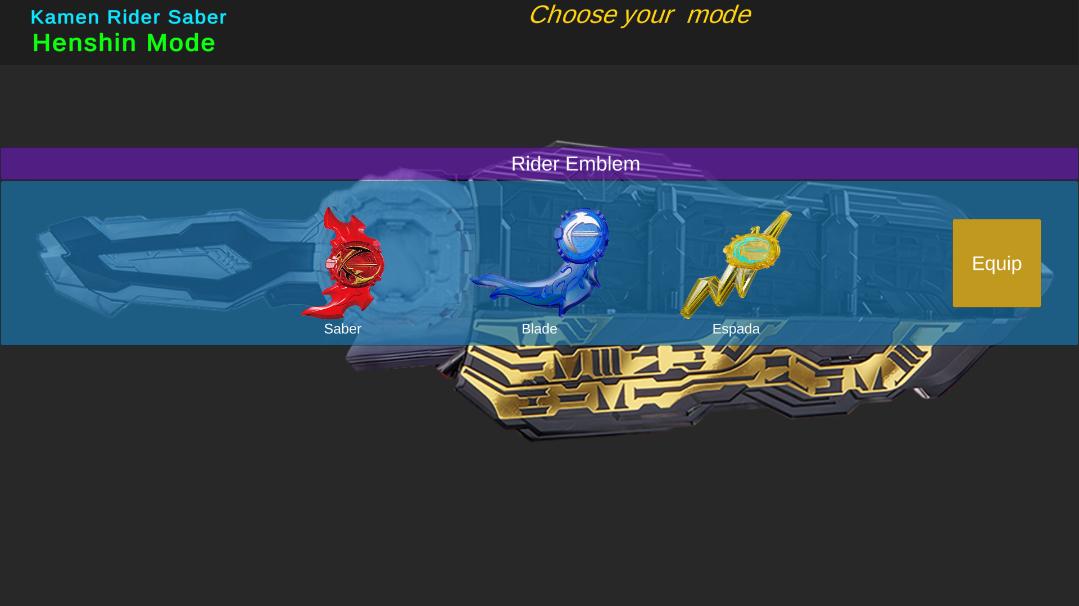 假面骑士圣刃模拟器豪华版 v1.0