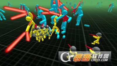 火柴人模拟战士之战截图2