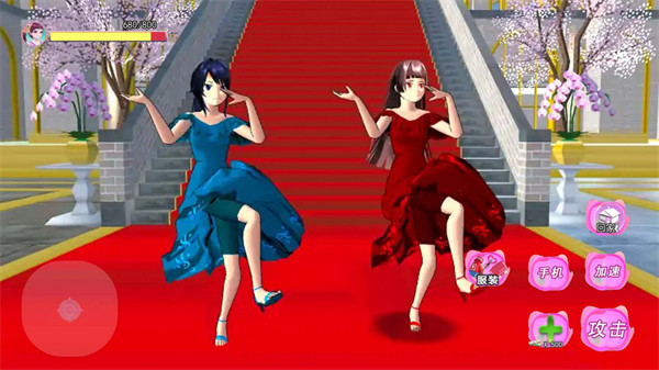 樱花梦幻校园女孩