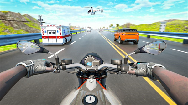 交通骑手摩托车赛车  v0.1