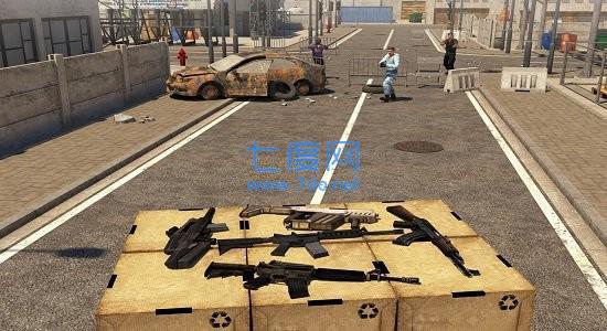 直升机空中狙击手