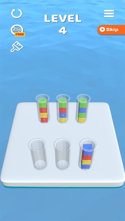 Sort It 3D(3D排序Sort lt 3D(免广告的金币)) 1.2.9 安卓版