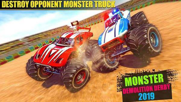 警察怪物卡车追逐游戏官方安卓版  v3.3.3