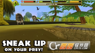 愤怒的鳄鱼模拟3D游戏 v2.1 安卓版