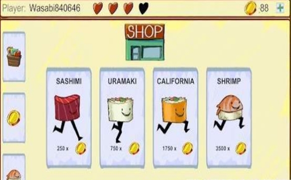 Running Sushi(奔跑的寿司)