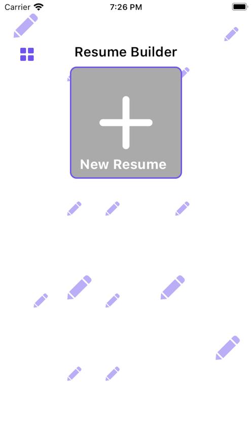 简历生成器  V 1.0