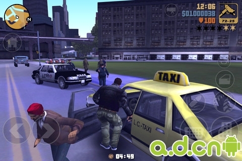 侠盗猎车手3 猎户座(三星i9100,note)版(含数据包) v1.3