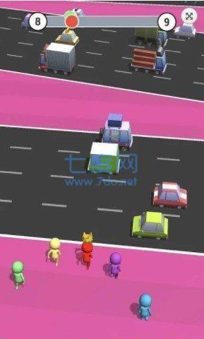 公路赛跑3D游戏