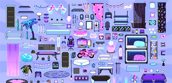 米加小镇赛博朋克