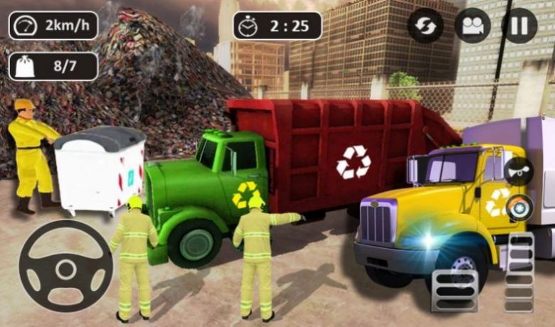 垃圾车行驶游戏安卓版(Garbage Trash Truck Dri v3.3.4