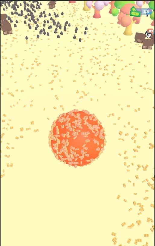 黏黏球搞卫生游戏安卓版下载(Rolling It)