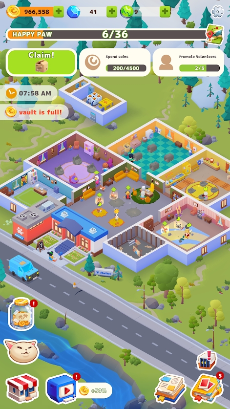 闲置宠物收容所最新版