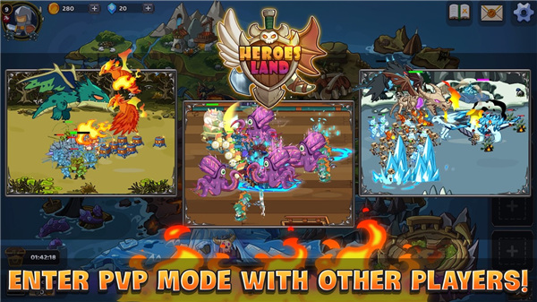 超级战争英雄之地官方正版(Mega War Heroes land) v1.010