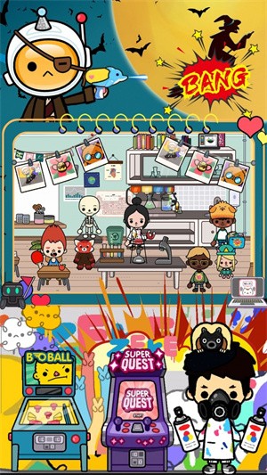 米加世界学校生活  v1.0