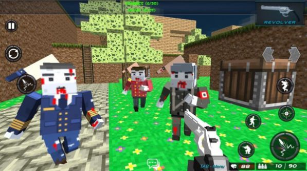 生存射击像素僵尸来袭游戏中文最新版图片1