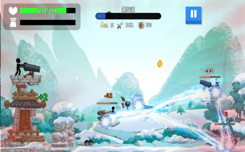 火柴人神炮手游戏  v1.0