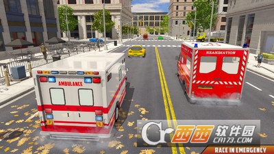 救护车模拟游戏截图2