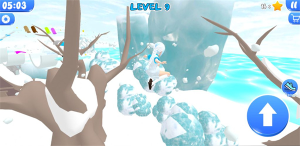 冬季冰雪奥比动漫女孩跑酷  v1.313.1