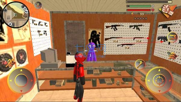 火柴人绳索英雄破解版中文