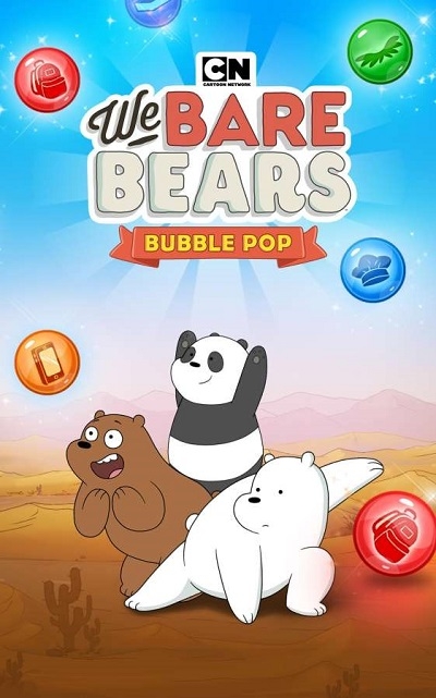 We Bare Bears Bubble Pop(咱们裸熊泡泡消除) v1.1.111安卓版