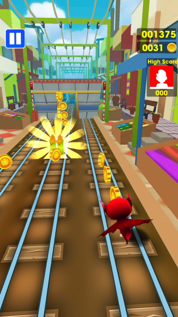 铁轨跑酷冒险 v1.0