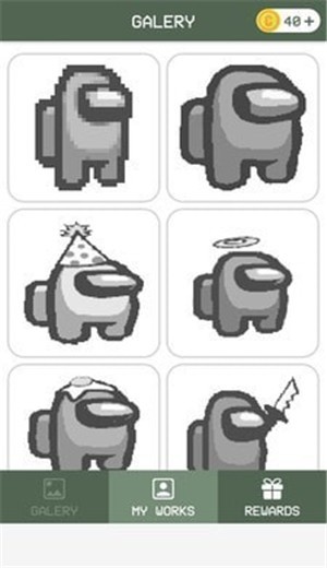 太空狼人像素着色 v1.0