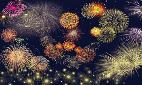 微信8.0状态烟花背景图片 v1.0