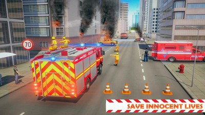 城市消防车救援模拟  v1.0