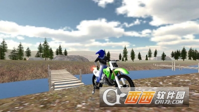单机山地摩托竞速手游
